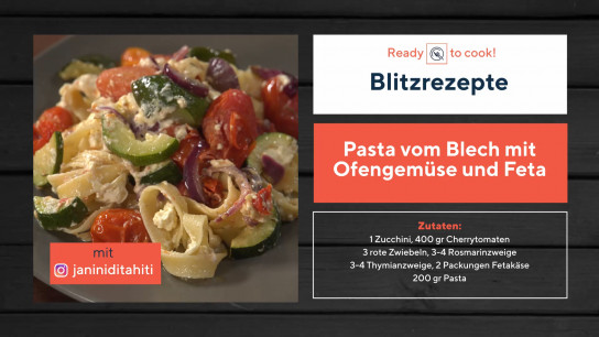 #4 Pasta vom Blech - Ready to cook