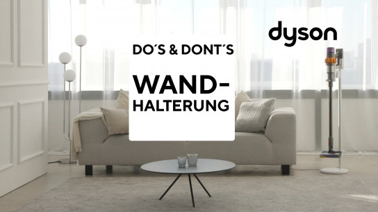 How to: Dyson Wandhalterung