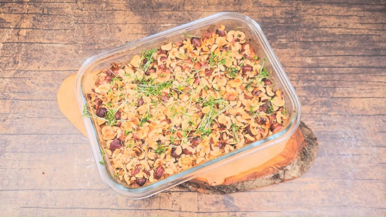 Schwarzwurzelgratin mit Gruyère