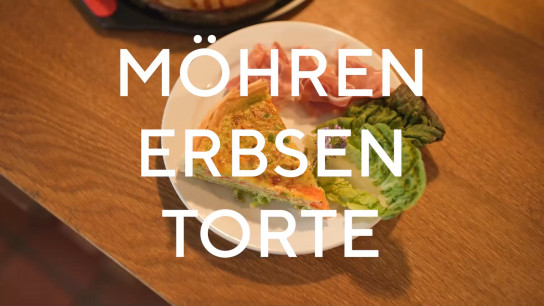 Möhren Erbsen Torte - Claudia kriegts gebacken