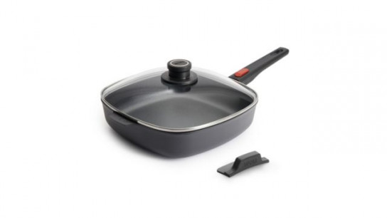 WOLL® D-Lite Viereckpfanne 26x 26 cm inkl. Deckel & Silikongriff PFAS-frei