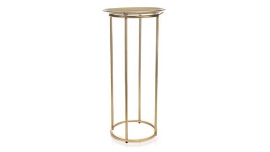 ABELLA Xmas Ständer & Dekoteller für Metallkranz Höhe 73cm, Ø 35cm